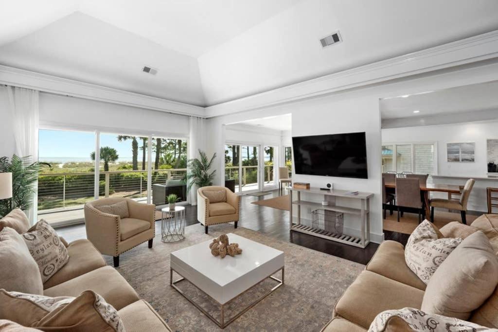 7 Black Duck - Top Notch Views & Amenities In A Private Oceanfront Oasis Hilton Head Island Eksteriør billede