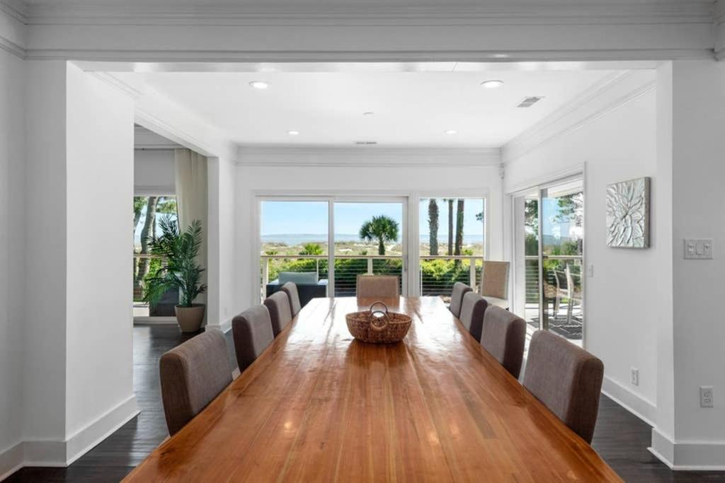 7 Black Duck - Top Notch Views & Amenities In A Private Oceanfront Oasis Hilton Head Island Eksteriør billede
